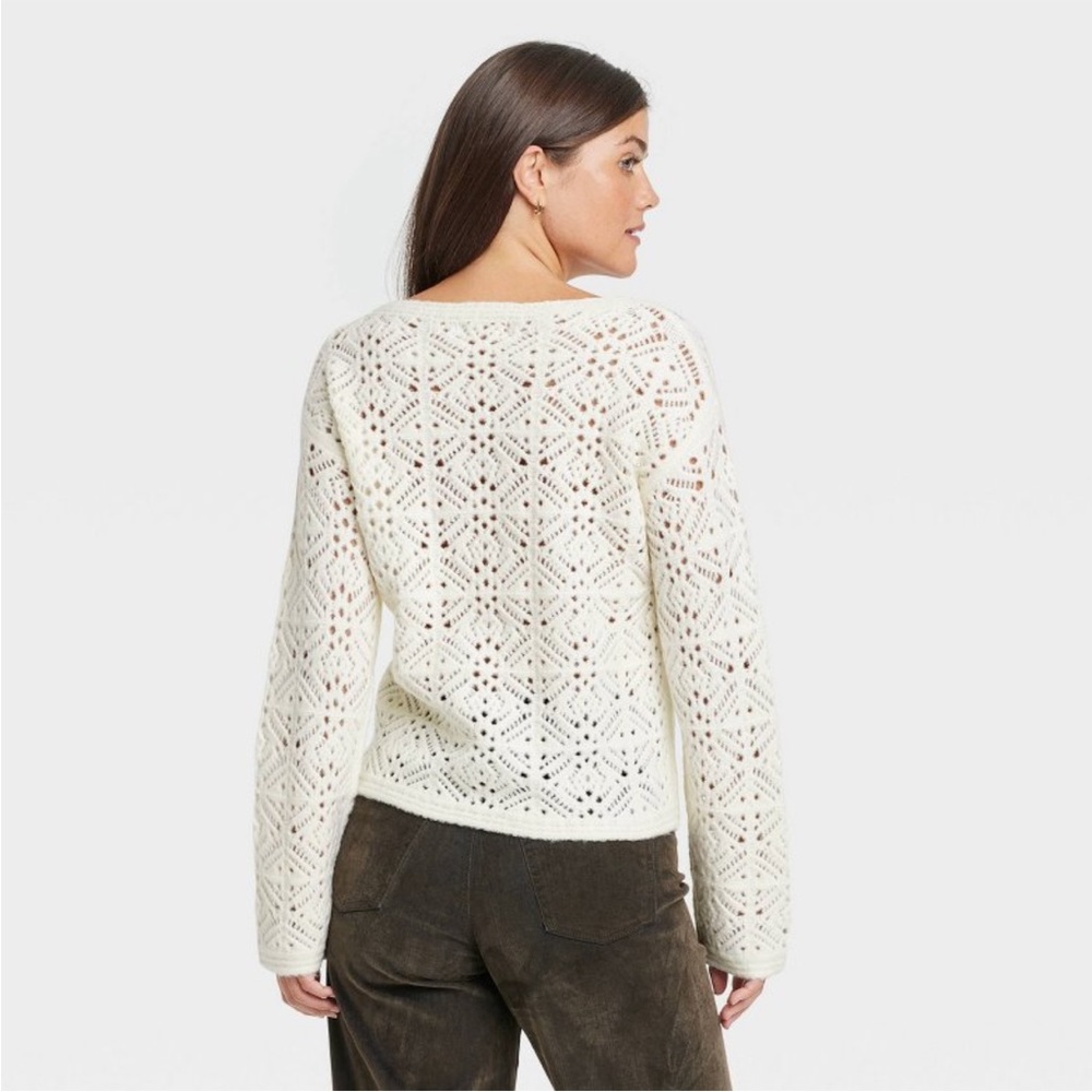 Universal Thread openwork sweater - Picture 2 of 9